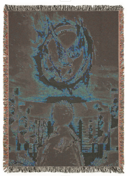 "The Victory Stand" Woven blanket
