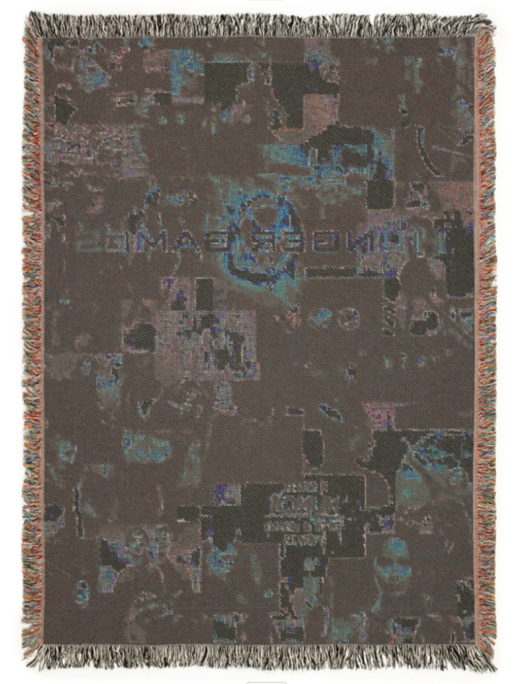 "THG Collage" Woven Blanket